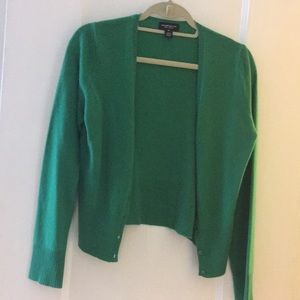 Kelly green cashmere sweater